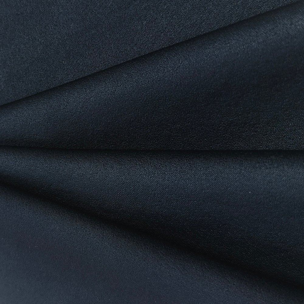 89% Polyester 11% Spandex 75D Satin Weave 4 Way Stretch Fabric 174gsm 150cm for Dress Shirt Jacket Pants Yoga Fitness Wear - Image 2